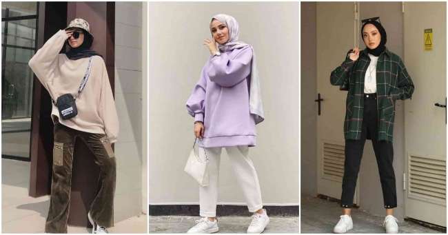 Inspirasi 8 Style Hijab Casual Simple untuk Hangout Terbaru