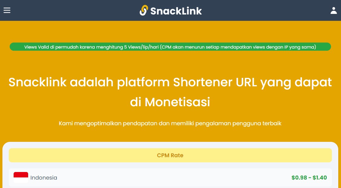 Snacklink ID – Situs Penghasil Uang Terbukti Membayar Terbaik