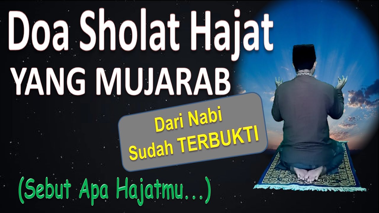 Doa Setelah Sholat Hajat Mustajab Yang Sering Dibaca Rashulullah SAW