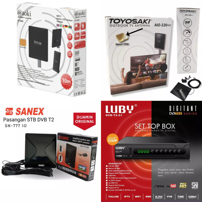 Beberapa Rekomendasi Set Top Box Untuk TV Tabung