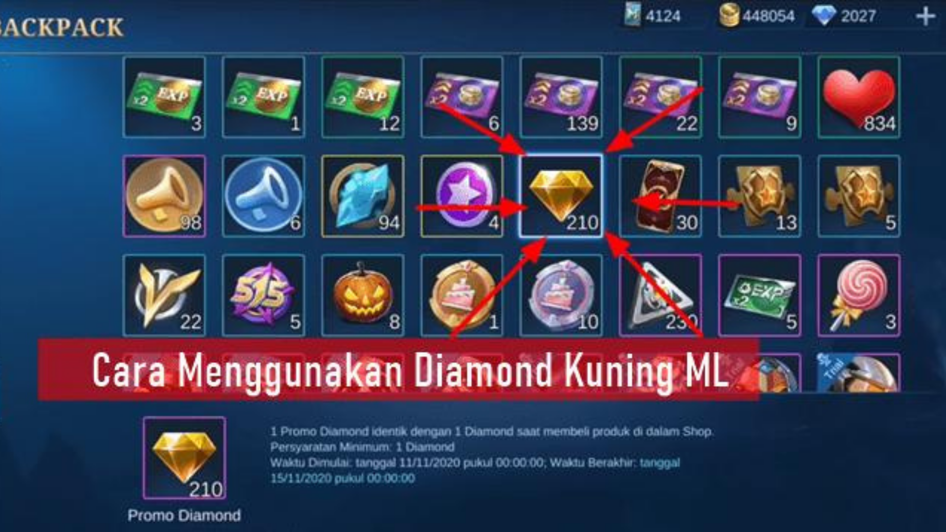 Diamond kuning ML