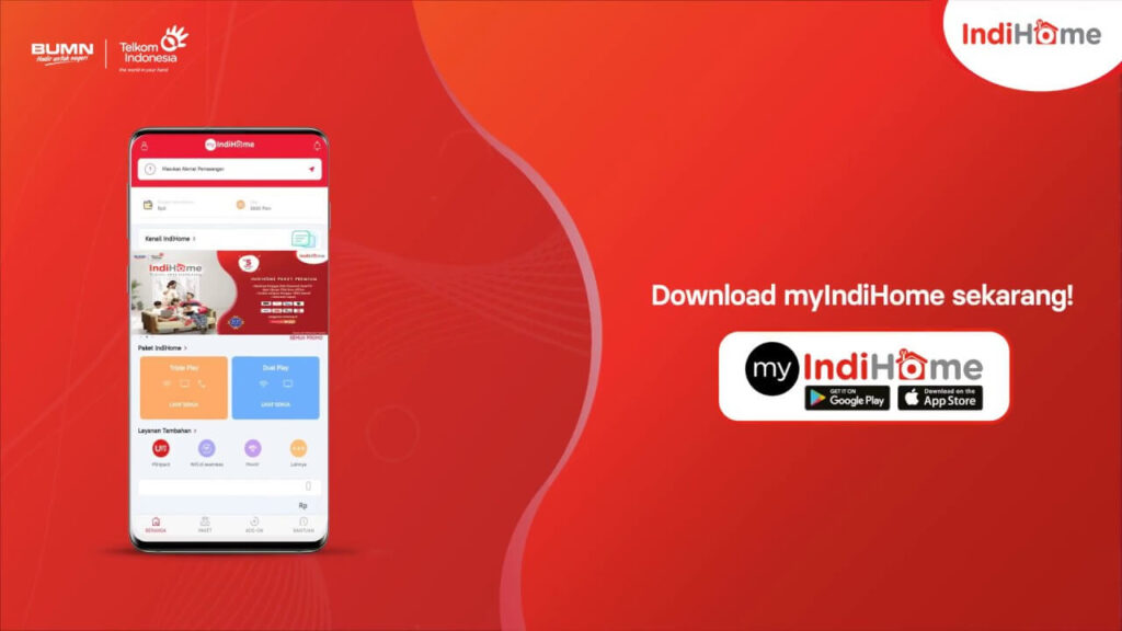 Cara cek FUP IndiHome via aplikasi smartphone myIndiHome