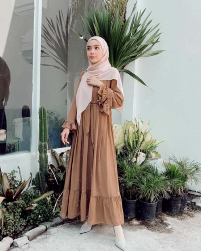 Gamis Desain Ruffle