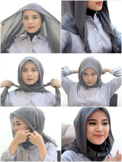 Kerudung Wisuda Pelintir