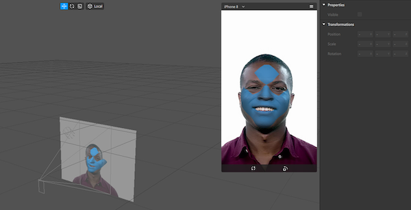 Menambahkan Face Tracker