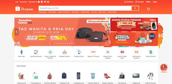 Mengetahui ID Shopeepay Melalui Web Shopee