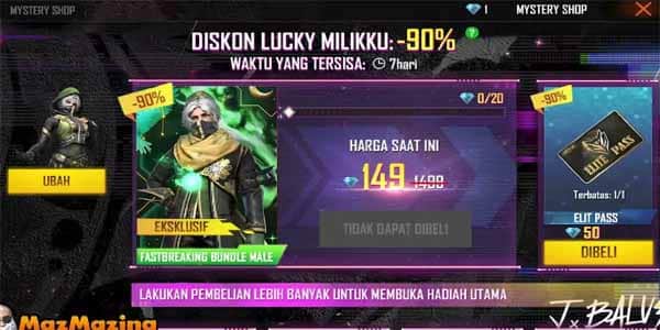 Mystery Shop FF juni 2022 Kapan & Tanggal Berapa Rilisnya