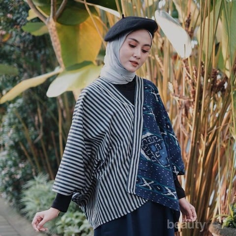OOTD Outer Batik Kelelawar