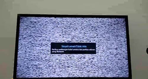 Penyebab Kenapa TV Digital Tidak Ada Sinyal