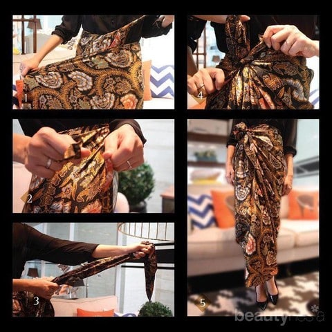 Style Rok Lilit Ikat Pita