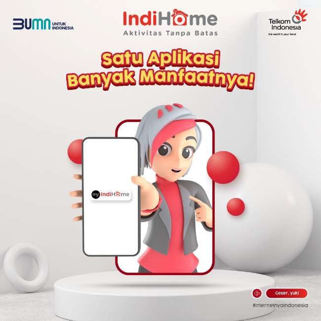 Via Aplikasi MyIndihome