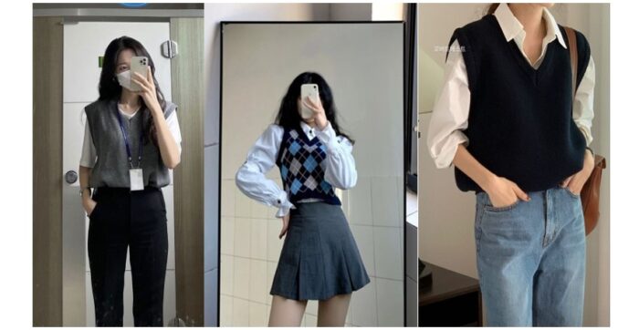 cara pakai vest untuk semi formal