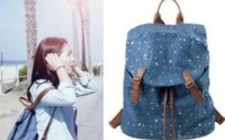 Model Tas Sekolah Korean Style Trendy untuk Cewek dan Cowok