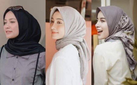 Tutorial Jilbab Ikat Belakang untuk Sehari-hari (Kasual & Formal)