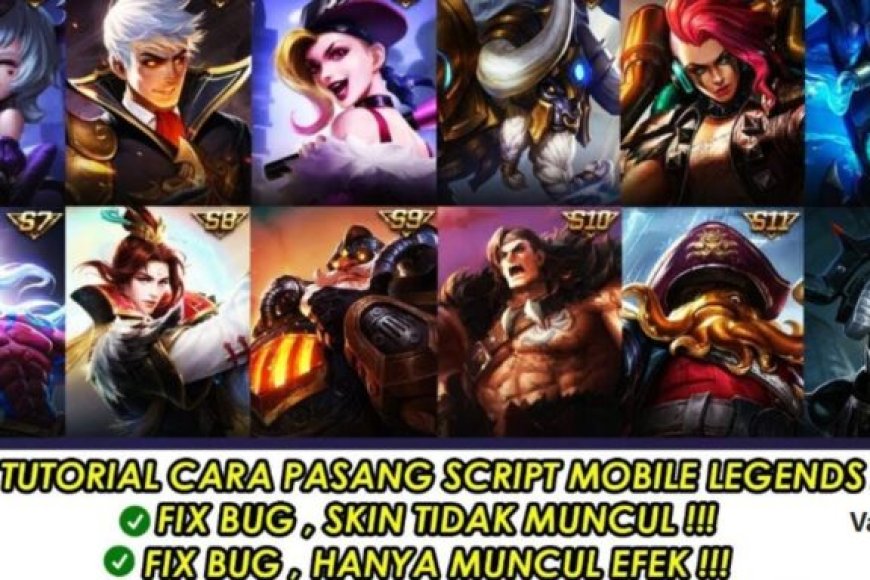 Cara Pasang Script Mobile Legends Android 11 99% Work