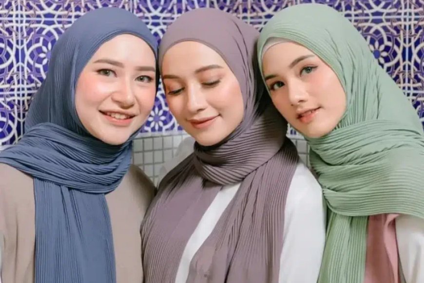 Tutorial Hijab Pashmina Menutup Dada dan Punggung, Syar’i
