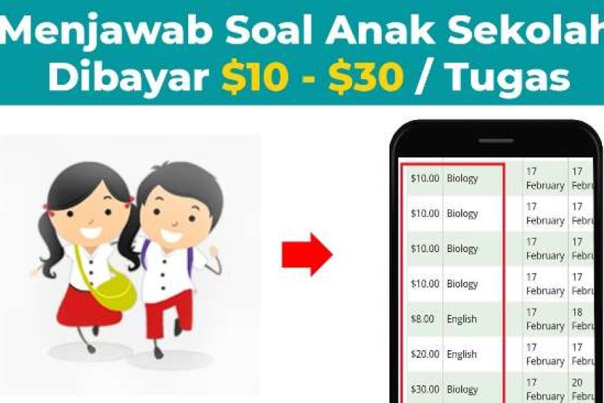 7 Aplikasi Jawab Soal Anak SD Dapat Uang Terbukti Membayar