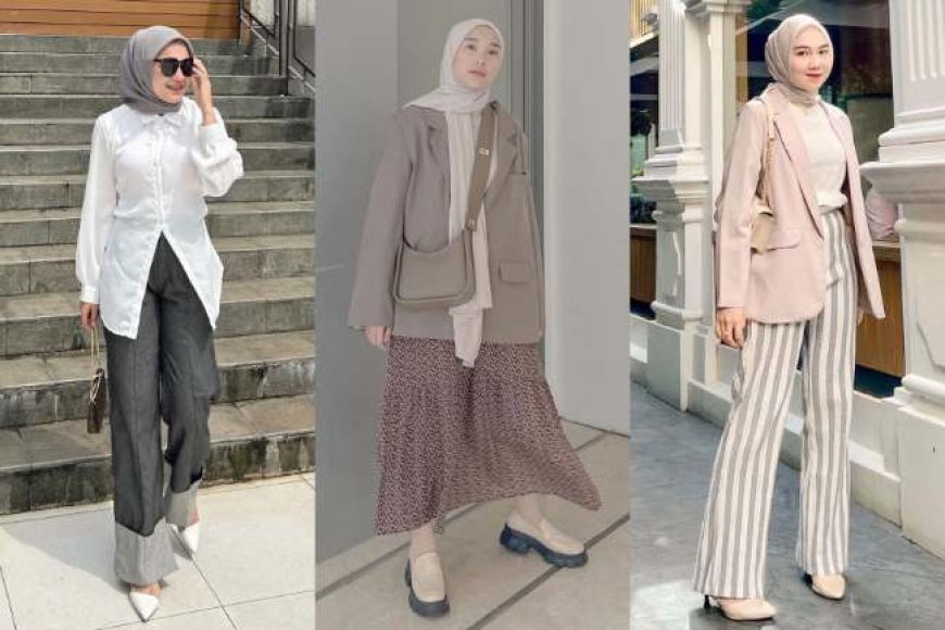 10 OOTD Interview Kerja Hijab yang Casual, HRD Auto Approve!