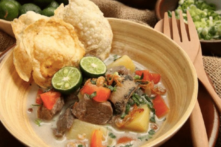 Resep Soto Betawi Daging Sapi Kuah Santan yang Sederhana