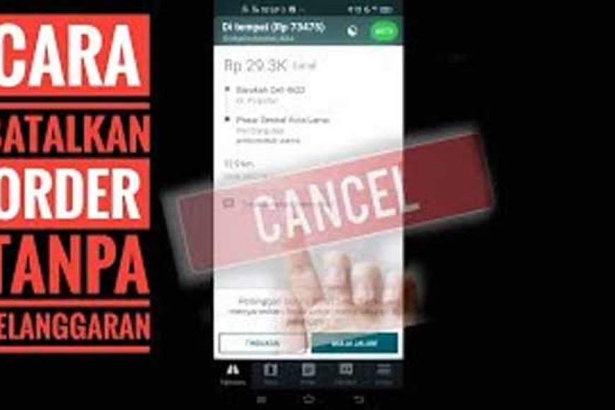 Cara Membatalkan Pesanan Maxim Food Terbaru 2026