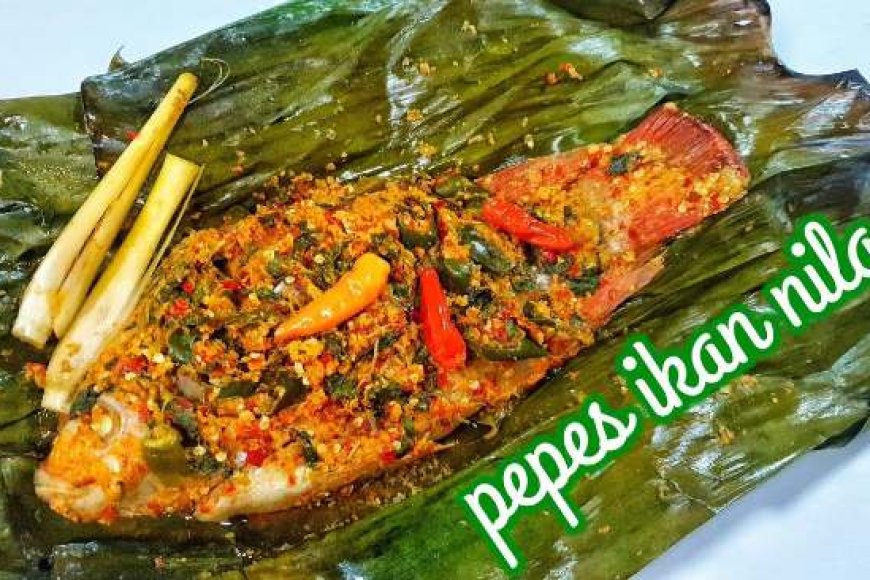 Resep Pepes Ikan Nila Pedas, Khas Sunda, Daun Singkong, dll