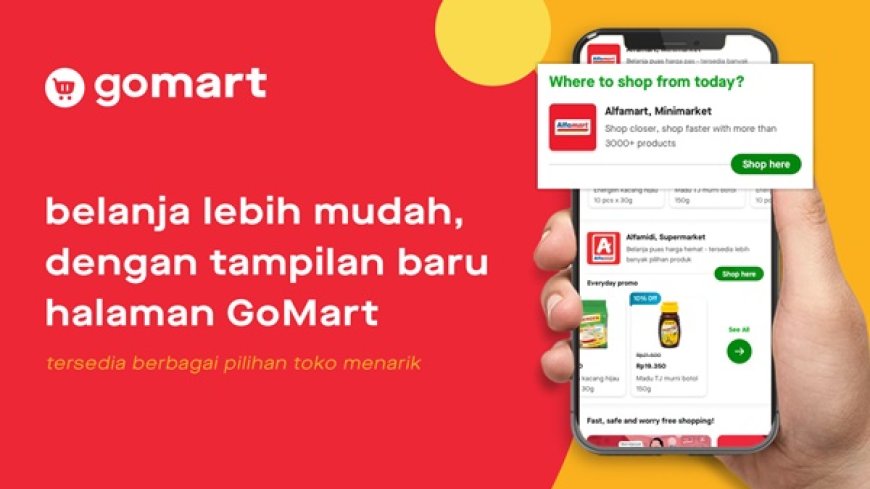 Cara Daftar GoMart di Gojek Terbaru 2026 Lewat HP (Lengkap)