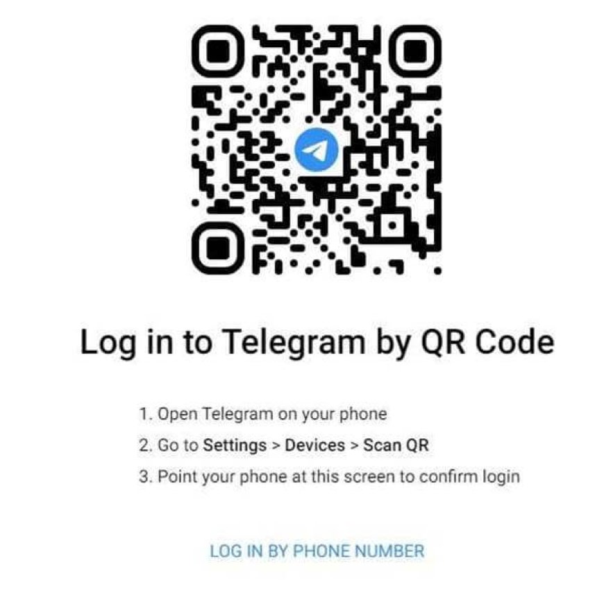 Cara Scan Barcode Telegram Web dan Grup di Laptop/PC