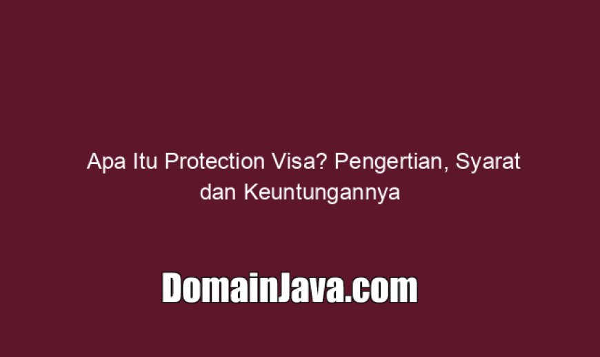Apa Itu Protection Visa? Pengertian, Syarat dan Keuntungannya