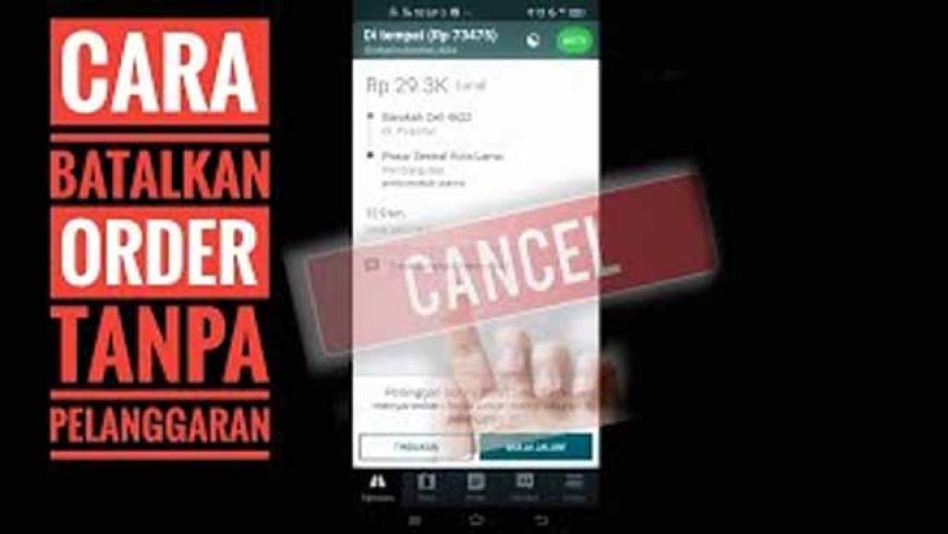 Cara Membatalkan Pesanan Maxim Food Terbaru 2026