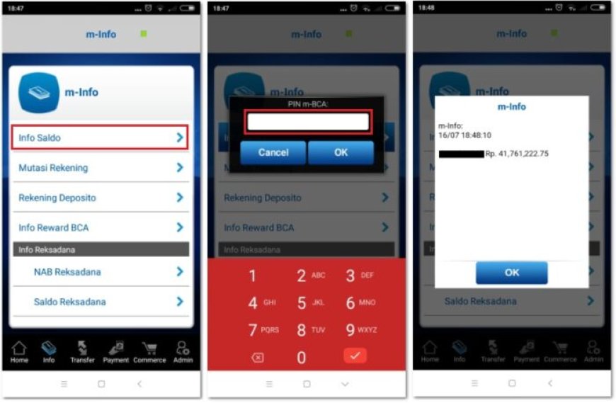 BCA Mobile Tidak Bisa Cek Saldo? Tidak Usah Panik Gini Caranya