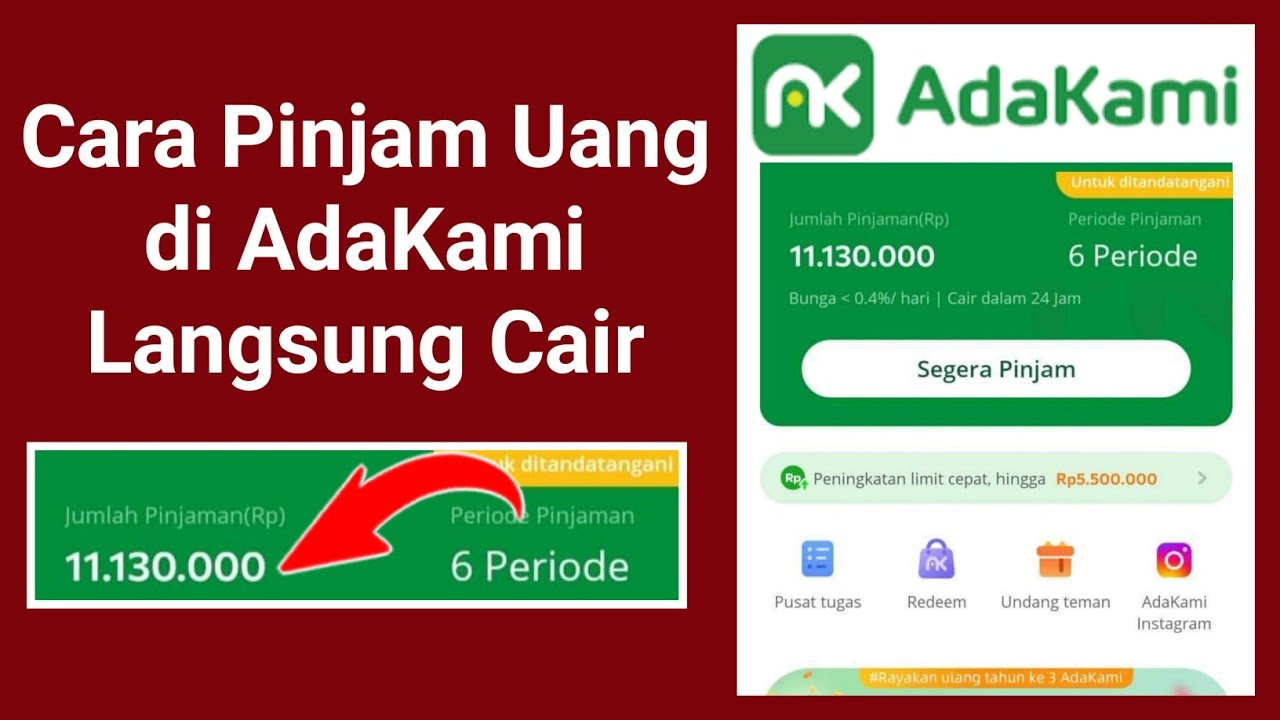 Cara Pinjam Uang di AdaKami Lewat Dana Cepat Cair & Syaratnya