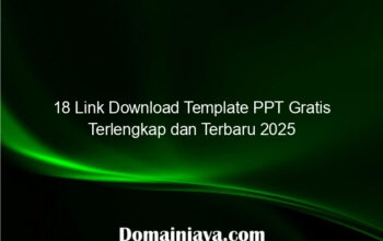 18 Link Download Template PPT Gratis Terlengkap dan Terbaru 2025