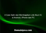 4 Cara Salin dan Membagikan Link Akun IG di Android, IPhone dan PC