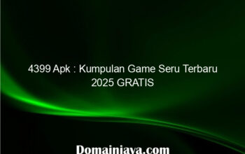 4399 Apk : Kumpulan Game Seru Terbaru 2025 GRATIS