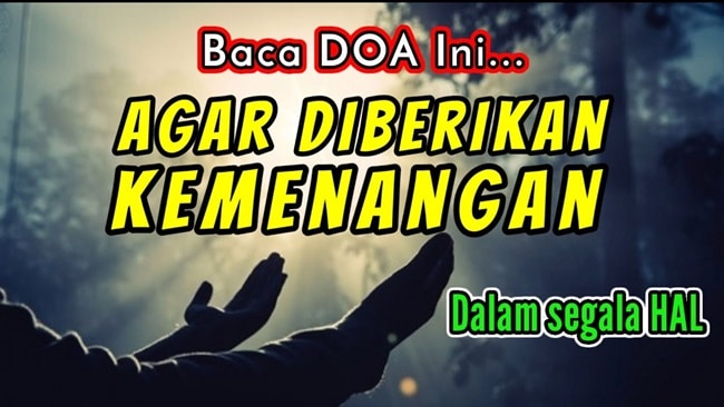 Doa Supaya Menang Lomba, Bacakaan Sebelum Lomba Agar Juara