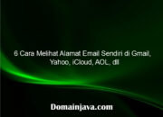 6 Cara Melihat Alamat Email Sendiri di Gmail, Yahoo, iCloud, AOL, dll