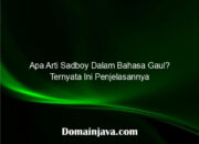 Apa Arti Sadboy Dalam Bahasa Gaul? Ternyata Ini Penjelasannya