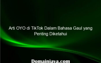 Arti OYO di TikTok Dalam Bahasa Gaul yang Penting Diketahui