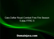 Cara Daftar Royal Combat Free Fire Season 5 atau FFRC 5