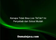 Kenapa Tidak Bisa Live TikTok? Ini Penyebab dan Solusi Mudah