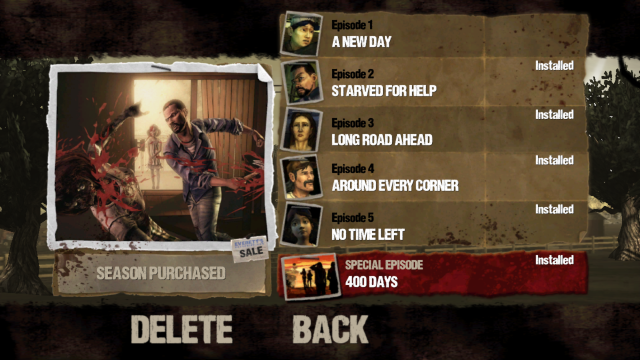 Bermain The Walking Dead Season One Vesi Mod Apk