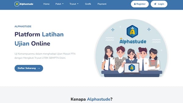 Cara Daftar Akun di Website Alphastude com