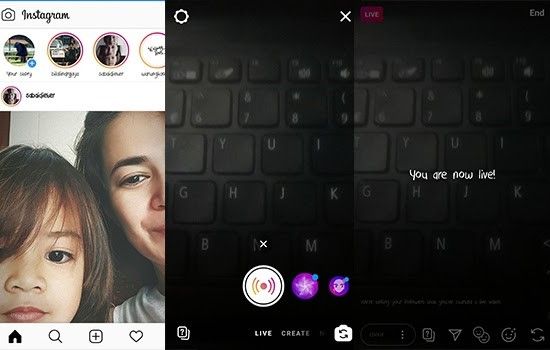 Cara Memulai Live Instagram