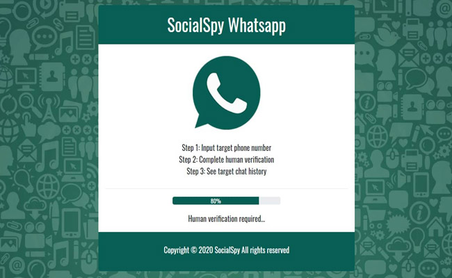 Cara Sadap WA Dengan Social Spy WhatsApp