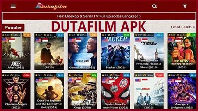 DutaFilm Apk : Nonton Film Sub Indo Secara Gratis Tanpa Iklan