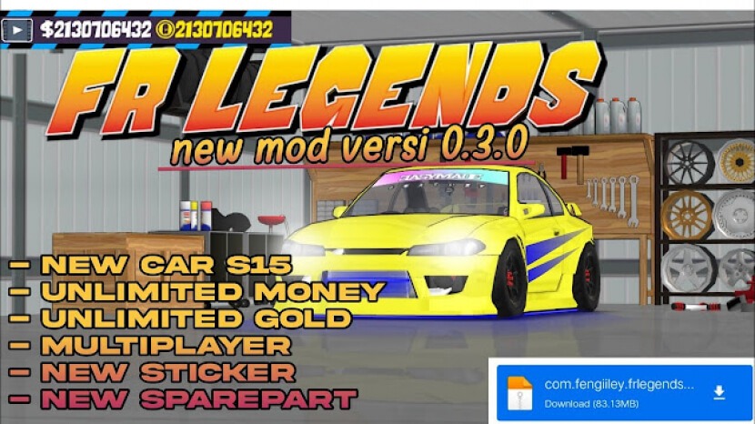 Fitur FR Legends Mod Apk