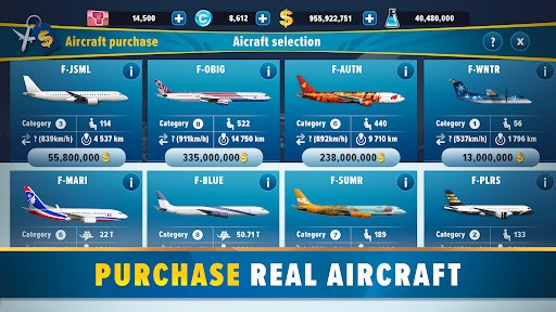 Fitur-Fitur Airline Manager 4 Mod Apk