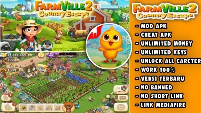 Fitur - Fitur Pada FarmVille 2 Mod Apk