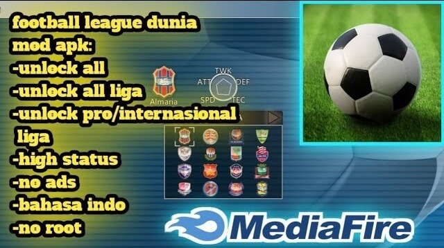 Fitur Football League Dunia Mod Apk