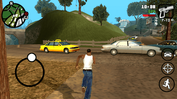 Fitur Game GTA San Andreas Lite Mod